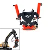 JDM V2 360L RC Earth Digger 1/14 Metal Hydraulic Excavator JDM 106 Remote Control Truck Assembled Model I6S Radio RC Toy TH18487 5