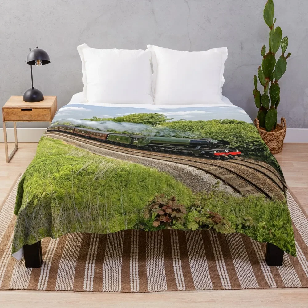 

Одеяло А3 класс 60103 Летающий шотландский паромокомотив одеяло роскошные идеи для подарка на День святого Валентина милые клетчатые одеяла Furrys