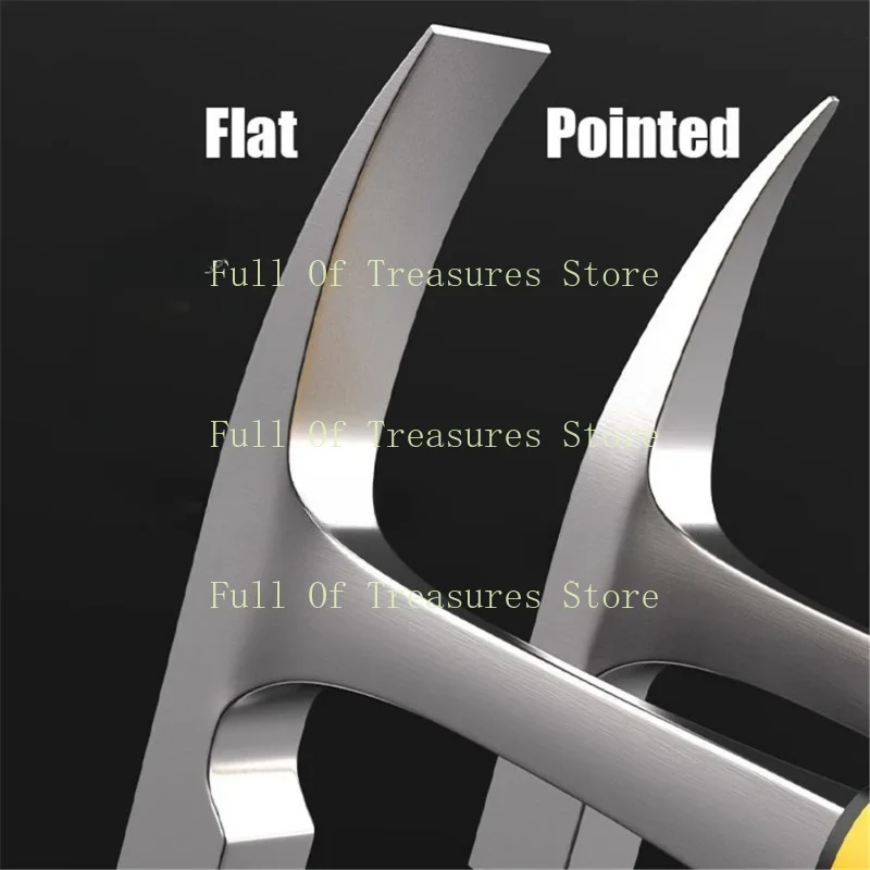 Description Picture 6 of itemMini Claw Hammer Professional Geological Hammer Multifunctional Tool Pointed Tip Rubber Handle Grip Carpenter Hammer