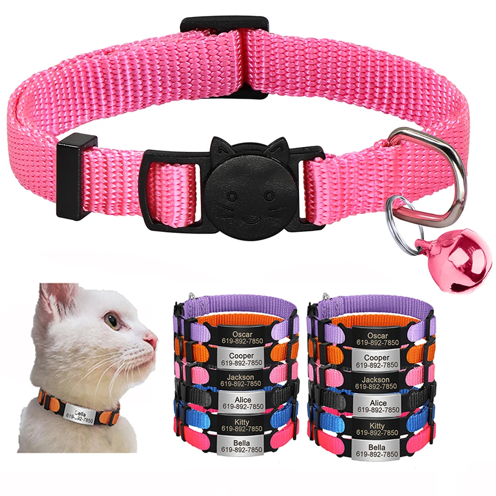 Personalized Cat Collar Free Shipping
