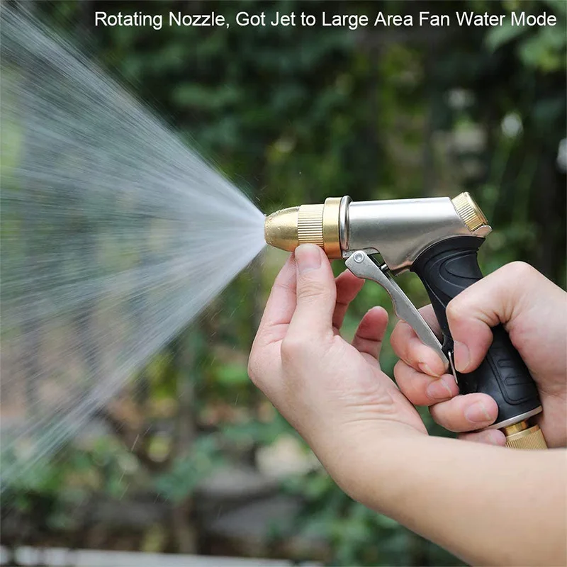NEW High Pressure Water Spray Gun Car Wash Hose Nozzle Garden Watering Sprinkler