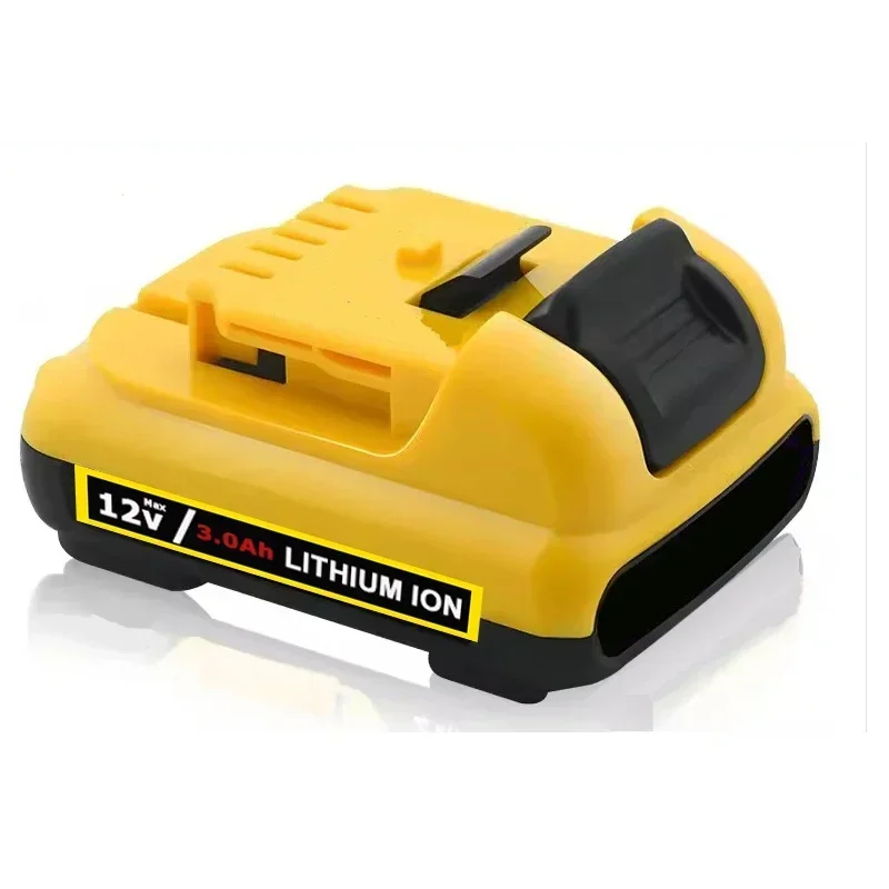 Replacement for Dewalt DCB120 Lithium-ion Batteries 12V 3Ah Battery DCB124 DCB121 DCB123 DCB127 DCD710 Power Tools Battery 3