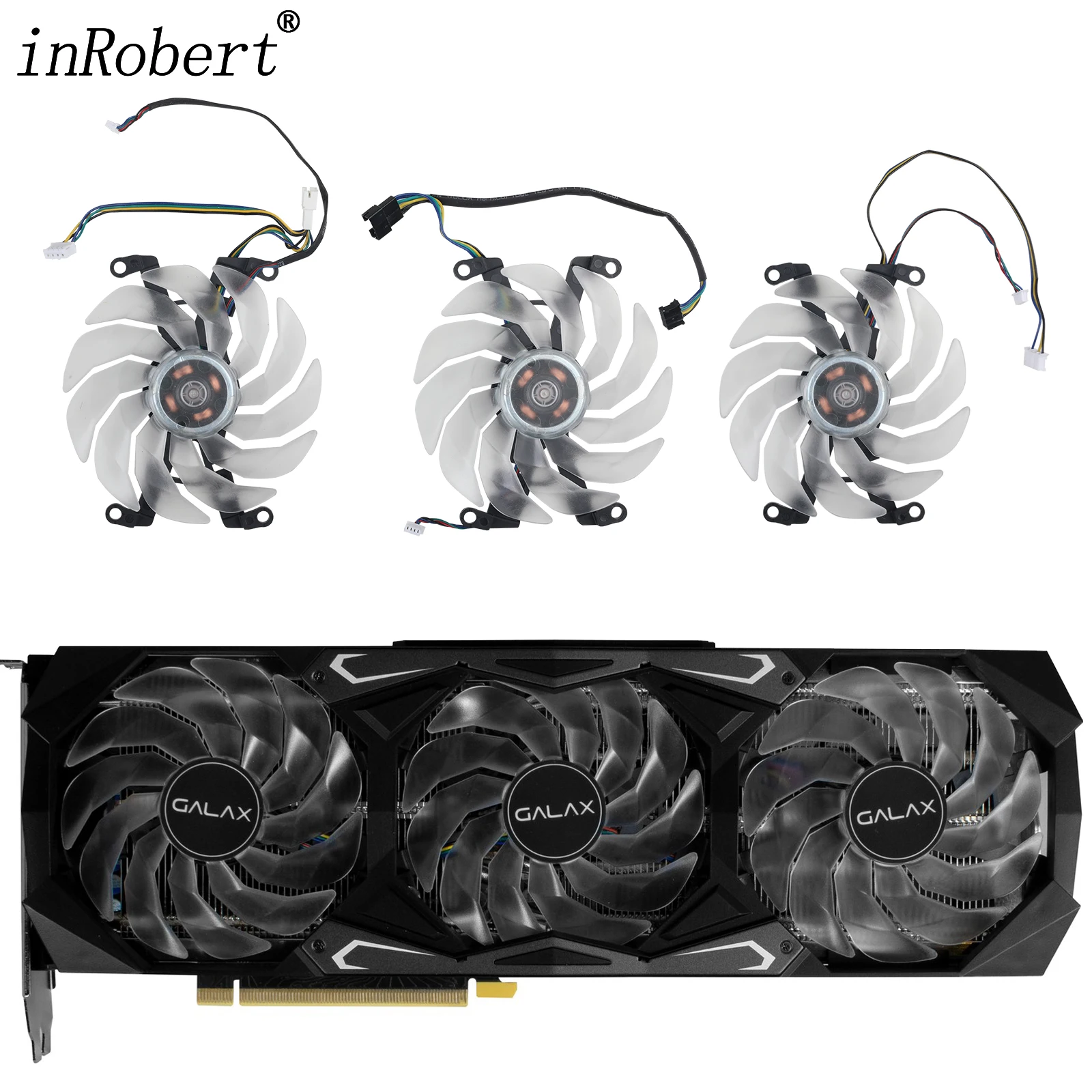 Sostituzione Ventola Scheda Video Rtx3080Ti Rtx3090 Per Ventola Di Raffreddamento Scheda Grafica Galax Rtx 3080 Ti 3090 Sg