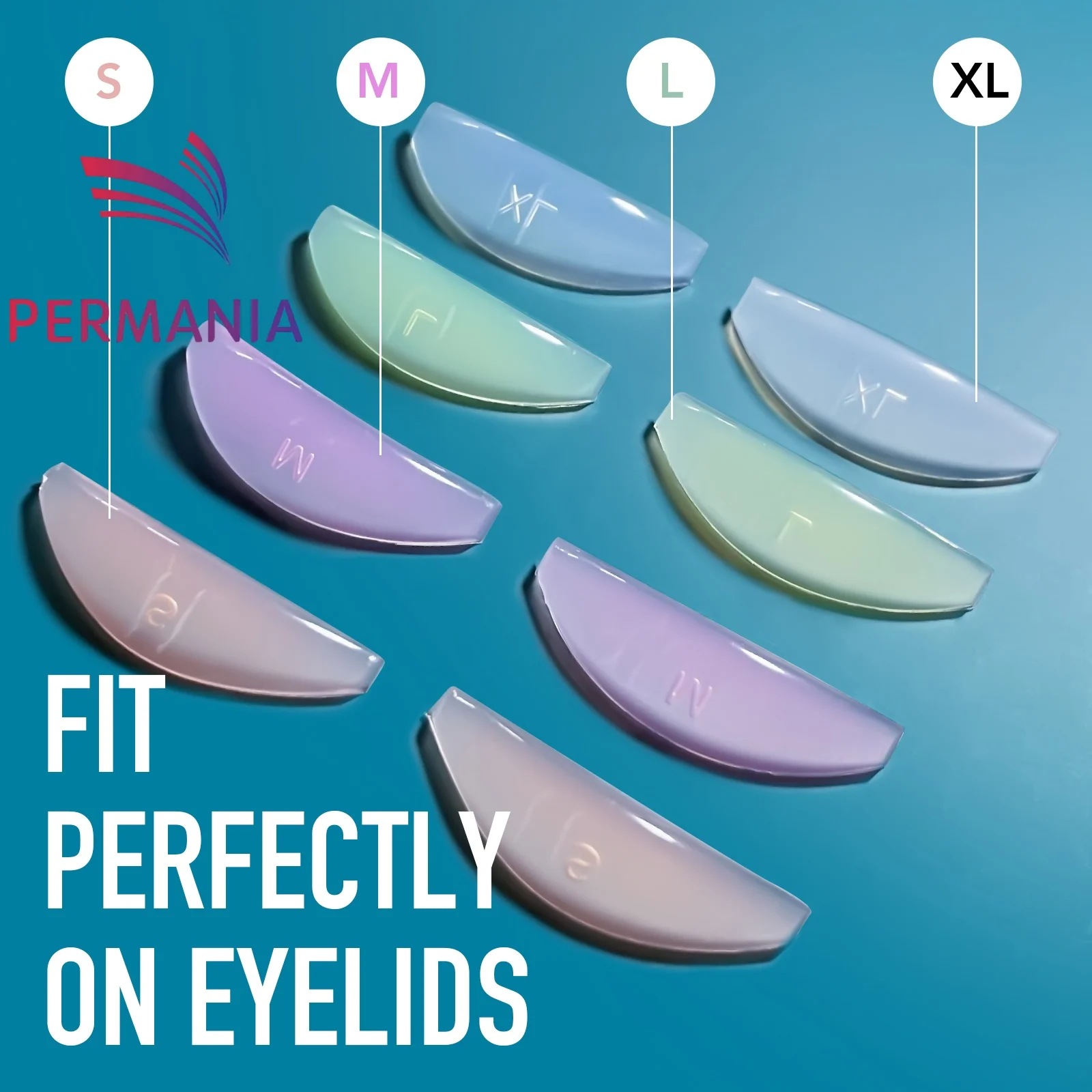 Silicone Eyelash Perm Pad Lifting Lashes Rods Shield L Warped Eyelash Curler Accessories Applicator Makeup Tool
