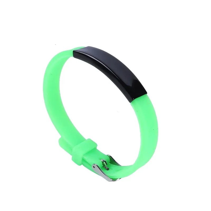 Kids SOS Custom Text Name Phone Number stainless steel Bracelet Children Silicone Id Bracelets For Women Bracelet Men Jewelry