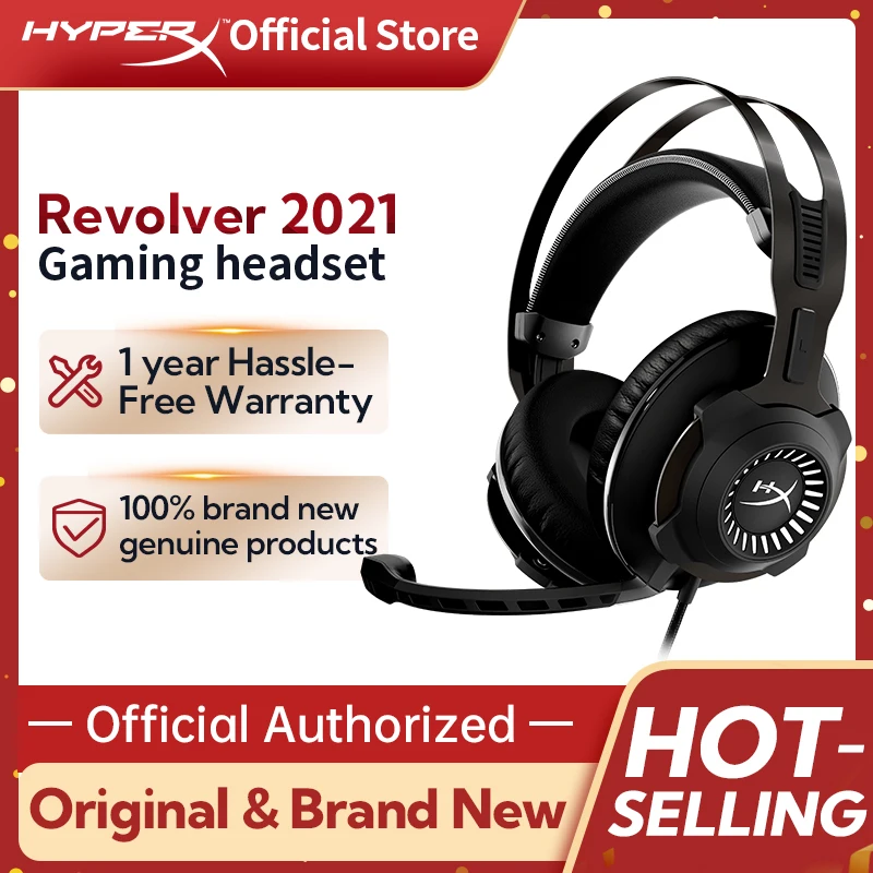 Original HyperX Cloud Revolver 2021 Gaming Headset Dolby 7.1 Surround