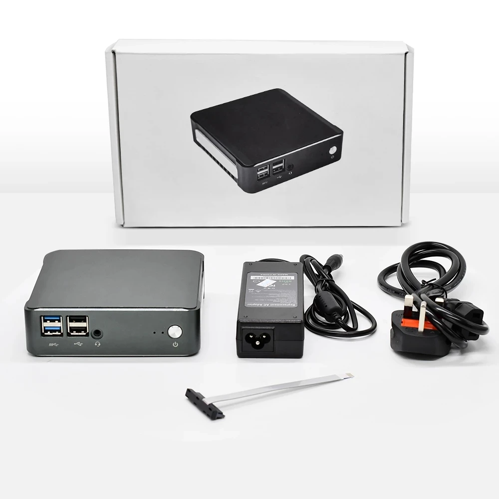 10th Gen Portable Mini Pc Intel Core i7 10510U i5 10210U 8265U Windows10 Pro Key DP HDMI2.0 Type-c 4K Linux Small Gamer Computer