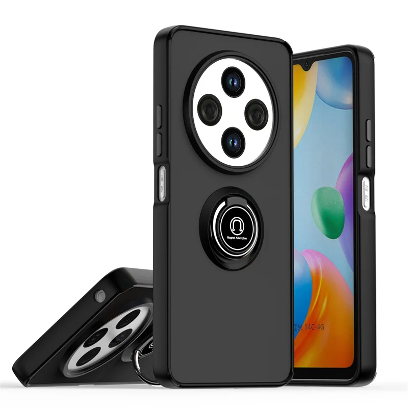 Rugged Shockproof Case with Magnetic Ring and Car Holder