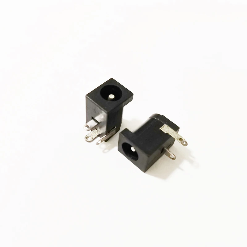 NCHTEK-구리 DC 5.5x2.1mm 전원 공급 장치 암 잭 소켓, 5.5/2.1 배럴 유형 PCB 마운트/무료  배송/1000 개