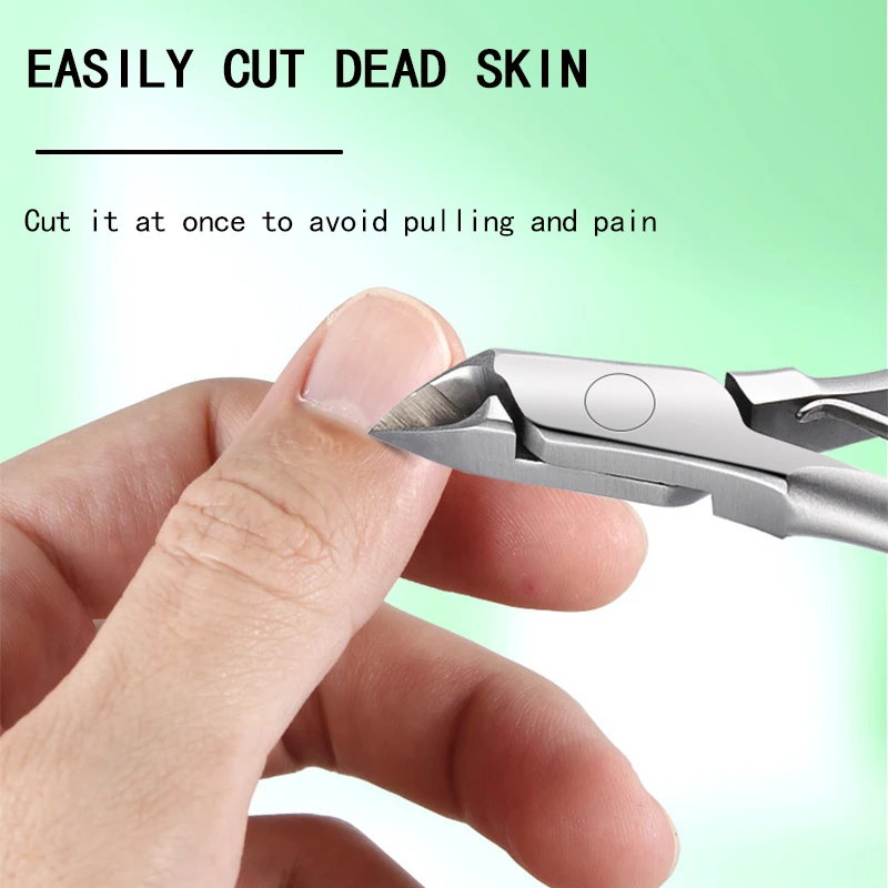 Nail Care Kit Manicure Pedicure Kit Manicure Set Nail Clippers Kit Professional Cuticle Trimmer kit Super Sharp Dead Skin Clipper Labor-saving Cuticula Remover for Fingernail Toenail