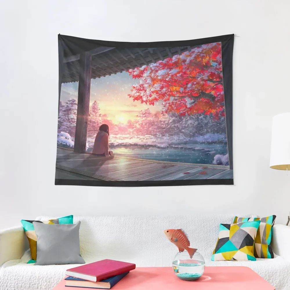 

Anime Sunset Tapestry Wall Hanging Wall Wall Hangings Decoration Decorations Tapestry