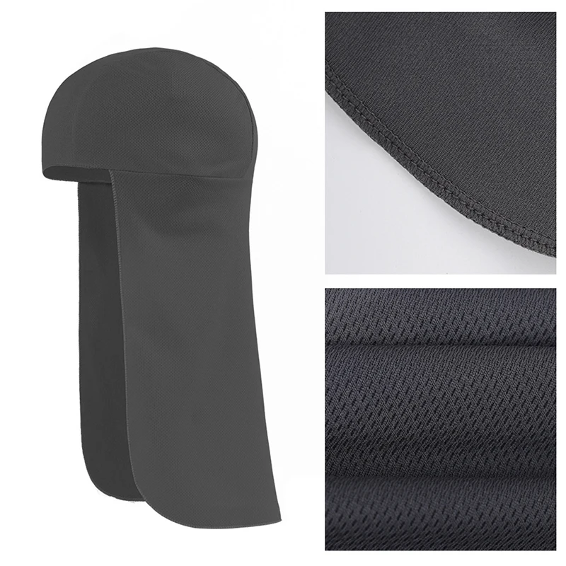 Cycling Cool Sun Shade Cap Men Cooling Sports Long Tail Hat Summer UV Protection Neck Protector Fishing Hiking Cap 3