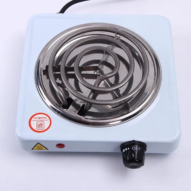 1000W Portable electric coil hot plate single burner for cooking, easy clean, Countertop cooktop electric stove