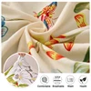 Wing Chair Slipcovers 2 Pieces/set Stretch Wingback Chair Covers Printing Armchair Furniture Protector Soft with Elastic Bottom 5