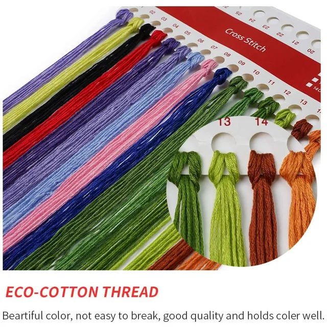 Kit de démarrage de broderie pour débutants, Kits de points de croix à motif de renard d'arbre pour adultes, tissu imprimé avec Kits de broderie à la main 2