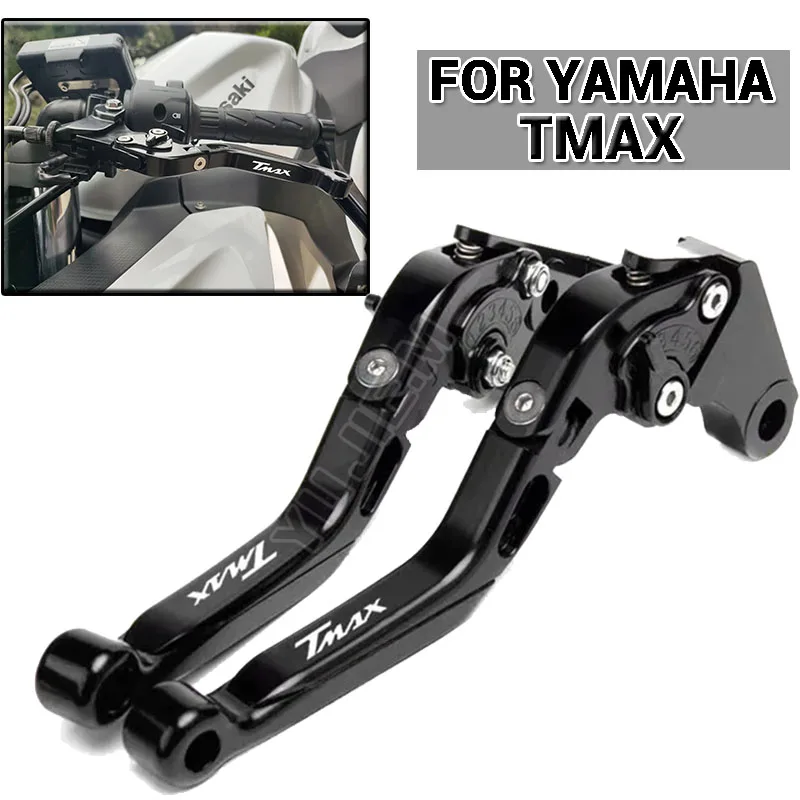 

For Yamaha Scooter T MAX TMAX 500 530 2008-2018 2009 2010 T-MAX530 Motor Brake Handle Adjustable Motorcycle Clutch Brake Lever