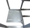 GTR Simulator GTA-F: Triple/Single Monitor Stand, Adjustable Leatherette Seat, Silver Frame, Racing Cockpit Chair for Gaming 4