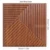 W-Wood grain-12PCS