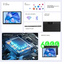 10 inch Android 14 Tablet, RK3326S 4-Core 4GB (2GB+2GB Expansion)RAM 32GB ROM, 10.1 Inch Tablet, - Image 3