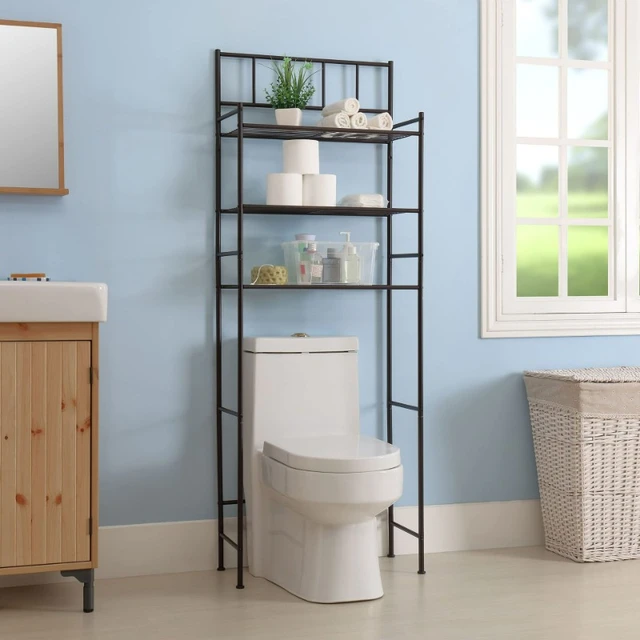 3 Tier Bathroom Over The Toilet Rack,Bathroom Corner Storage Organizer -  AliExpress