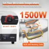 6-Pan Commercial Food Warmer, 6 x 8QT Electric Steam Table, 1500W Professional Countertop Stainless 3