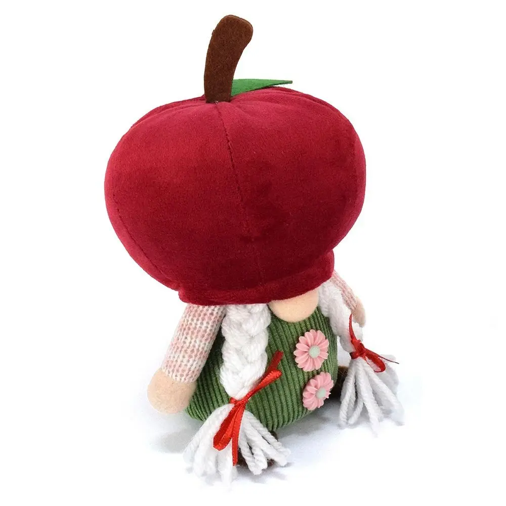 Funny PP Cotton Red Faceless Doll Fluffy Soft Rudolf Fruit Dwarf Doll Comfortable Collection Gnomes Plush Toys Children Girl