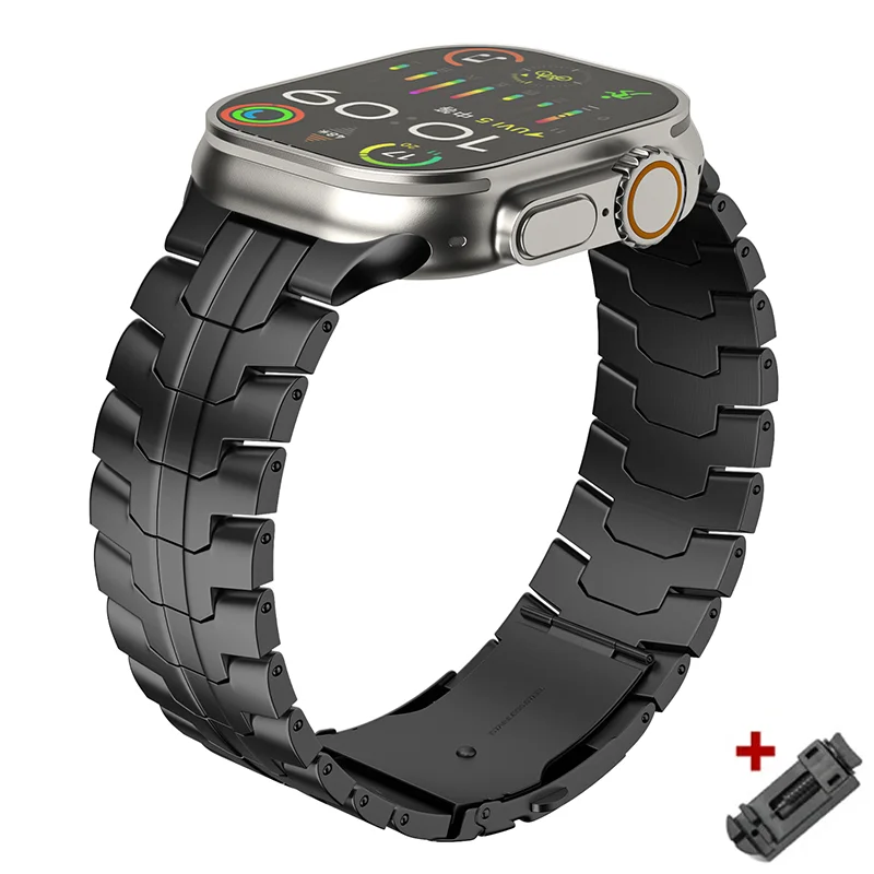 Elegant Stainless Steel Watch Link Bracelet