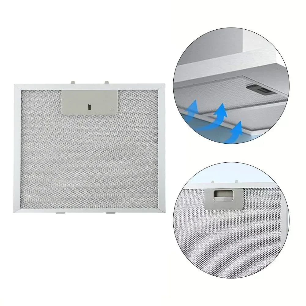 Range Hood Filter Air Conditioner Filter Cooker Hood Grease Filter Kitchen Extractor Ventilation Aluminium Aspirator Mesh 270 X 250mm 1 Pcs