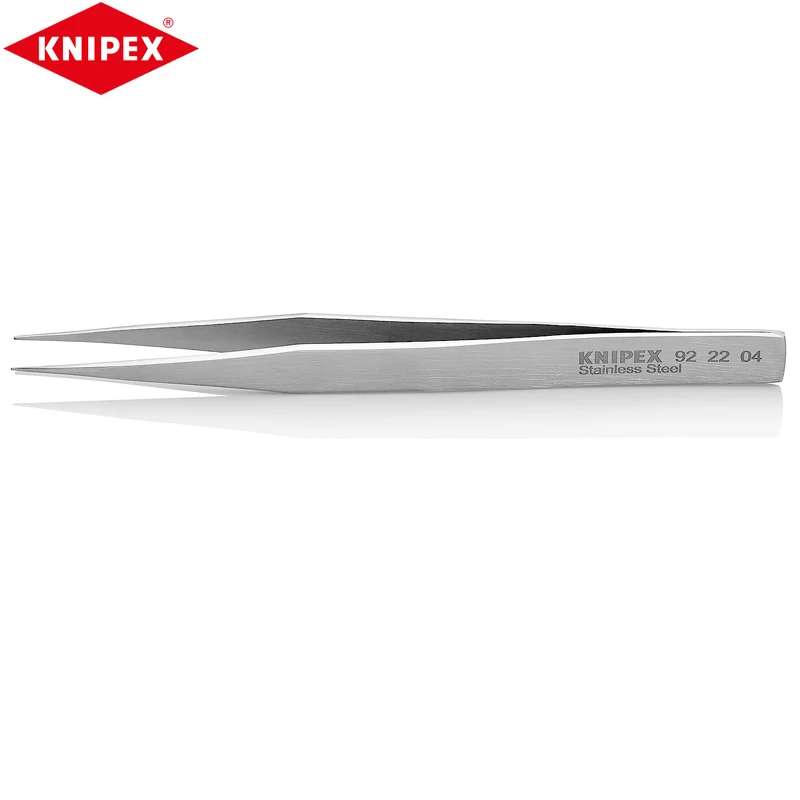 KNIPEX 92 22 04 Matte Anti Rust And Anti Magnetic Tweezers Exquisite Workmanship Simple Operation Easy To Learn