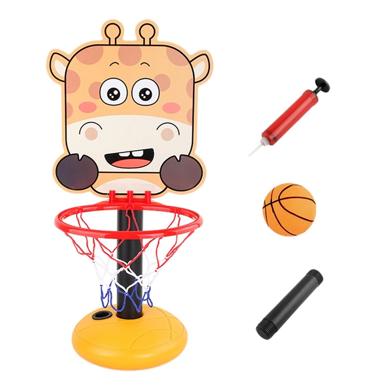 

Набор баскетбольных досок с мультяшным рисунком, детские спортивные игрушки для фитнеса в помещении, надувная мини-баскетбольная игра-обруч
