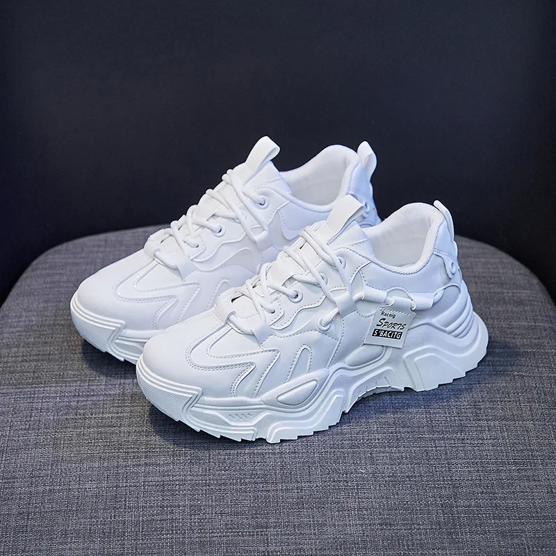 Women Shoes Platform Women Sneakers Casual Breathable Tennis Female Running Shoes White Trainers Sneaker Women Vulcanized Shoes