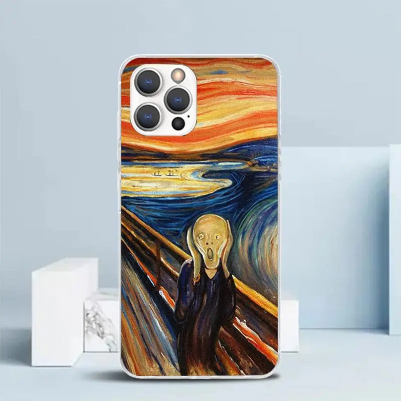 Van Gogh Oil Art Painting Phone Case - Air Soft TPU Cover
