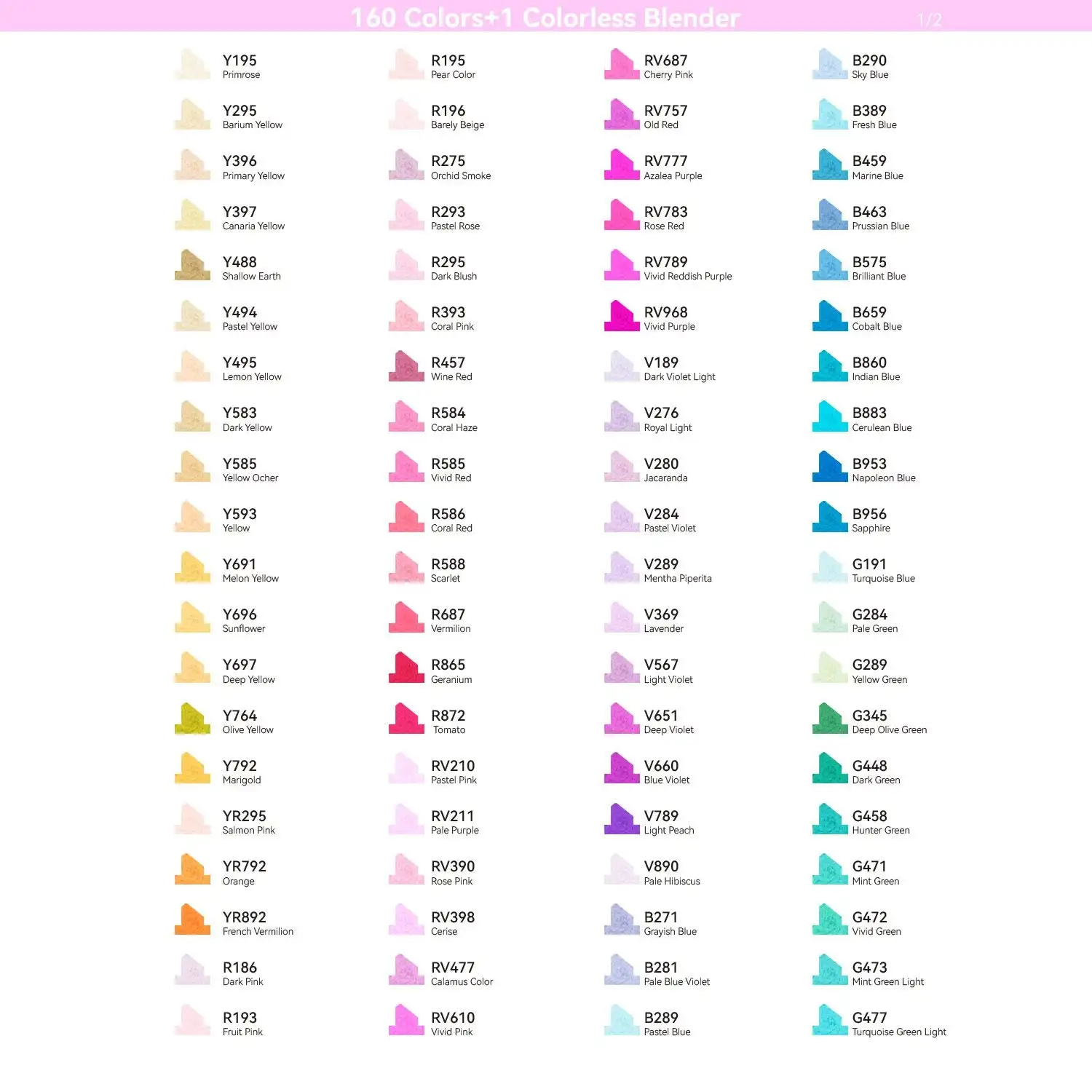 Ohuhu Pennarelli Alcool 48 Colori - Doppia Punta Per Artisti, Ideali Per Disegno E Illustrazione - Foto 7