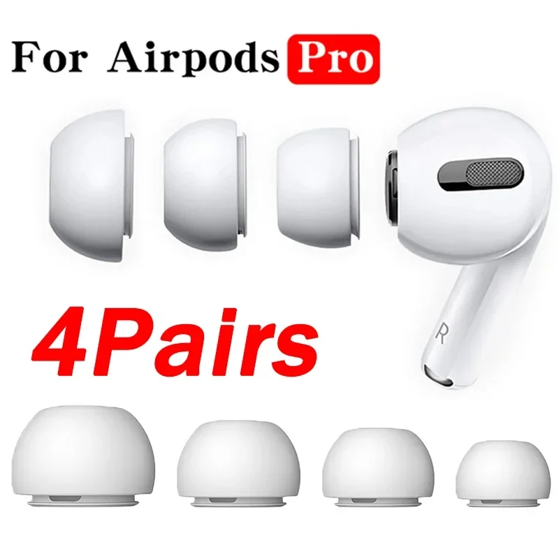 for Airpods Pro 1/2 Gen Ear Tips Soft Silicone Protective Earbuds Cover Ear-pads for Air Pods Pro 2 Earphone Accessories nylon cases for apple airpods pro protective bluetooth wireless earphone cover for apple air pods 1 2 case for airpods pro 2 1