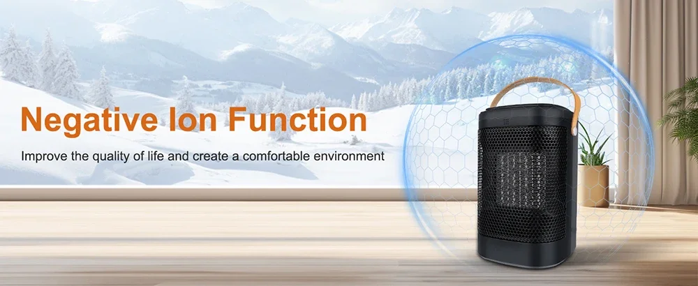 Description Picture 6 of itemWarm Air BlowerLow Noise 750W/1500W Ptc Portable Fan Heater Room Heater Small Space Electric Heater Fan With Remote Controlled