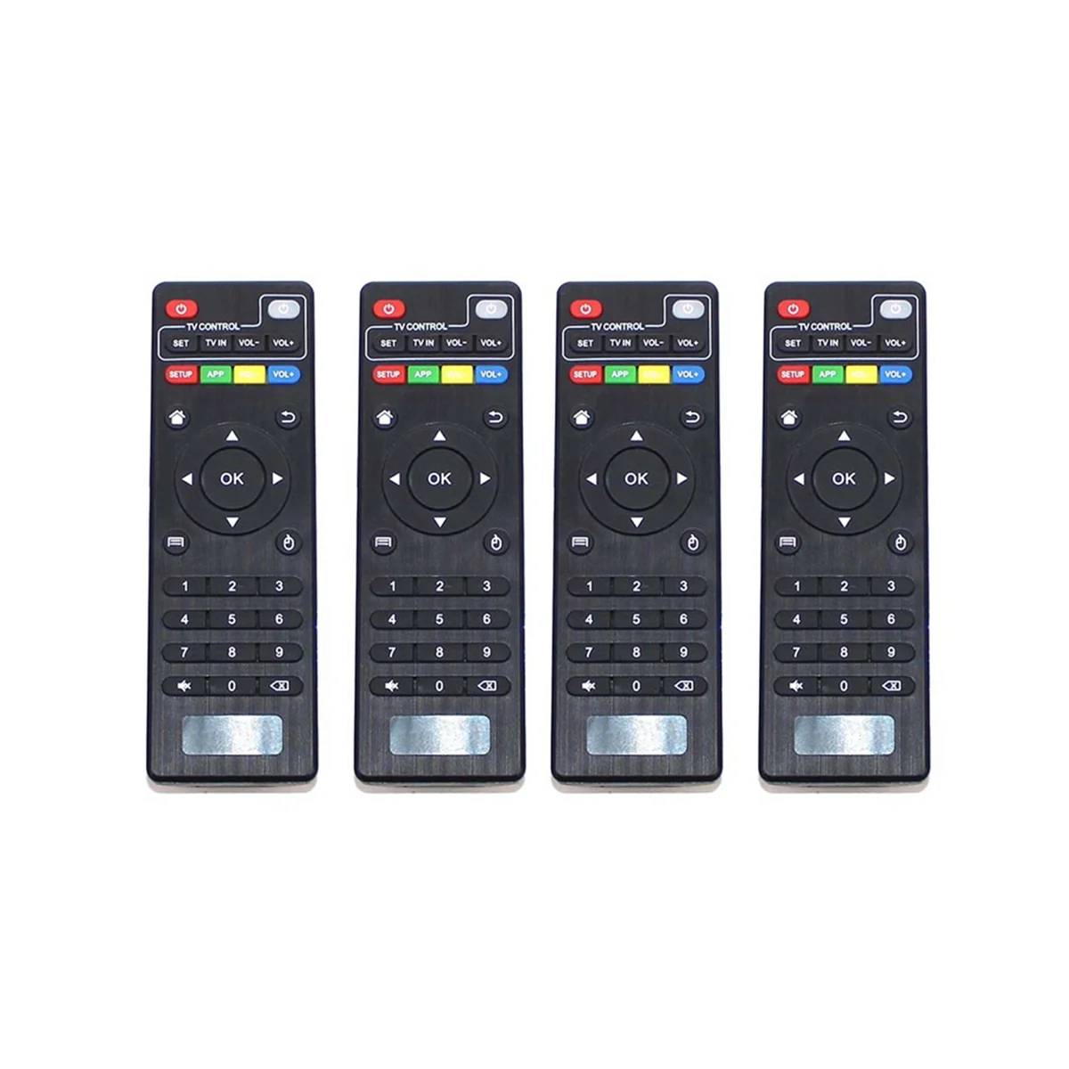 Per-Pro Mx9 M8 M9C H9 Sostituzione Tv A Infrarossi 4 Pezzi Telecomando Portatile Set-Top Box
