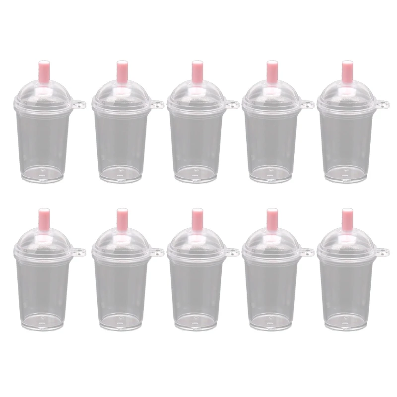 4x Dollhouse Miniature Starbucks Ice Juice Cups – Tiny Must Haves