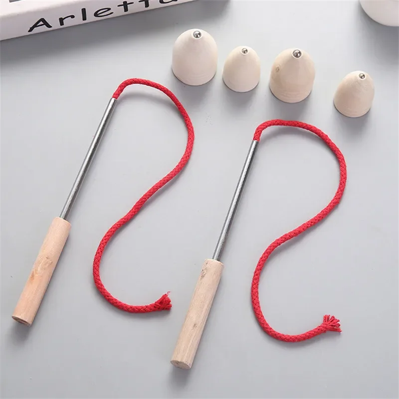High Quality Spinning Top Children Developmental Toy Abrasion Resistant Puzzle Wooden Classic Kids Spinning Top Play Game Gyro - 4