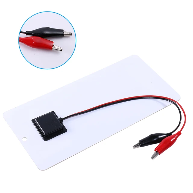Solar Panel 10W 12V Outdoor Waterproof Solar Cell DIY Polysilicon Epoxy Panels 270x150MM for 9-12V Battery Charging for Camping 5