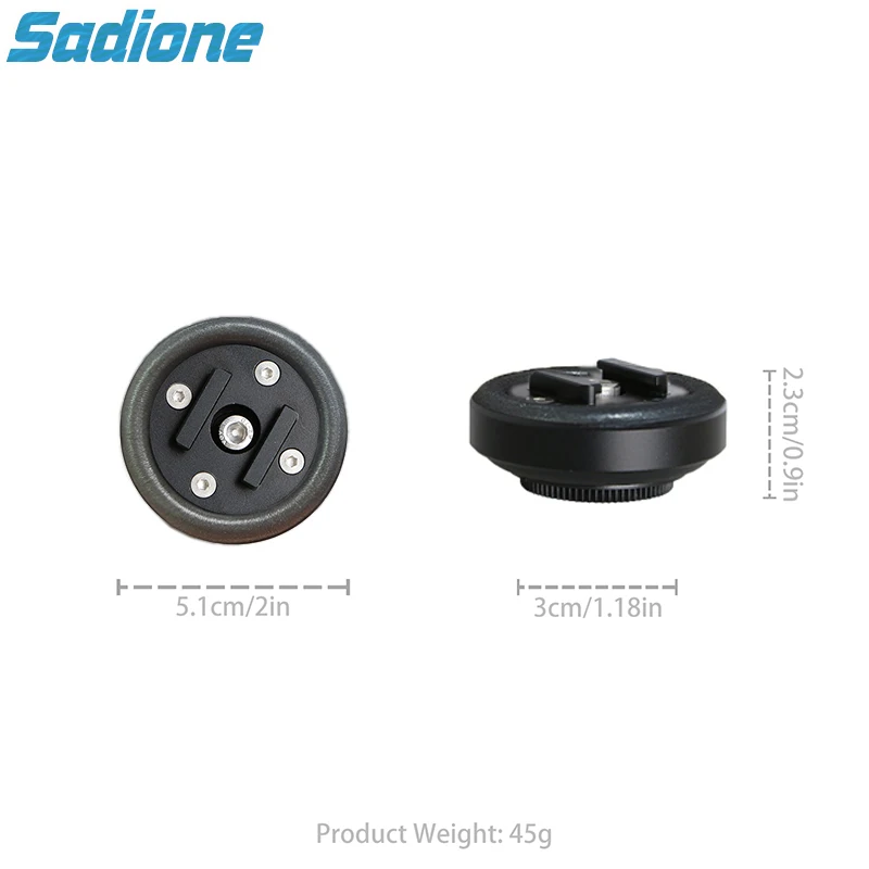 Interphone Anti-Vibration Module For Motorcycle Phone Mounts - Reduce Smartphone Damage From Bike Vibrations