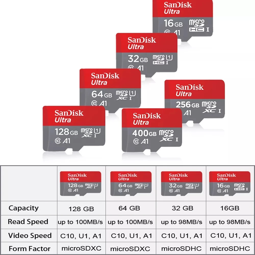 ũ Ʈ ũ SD ī, MicroSDHC ޸ ī, 32GB,64GB,128GB,256GB,MicroSDXC, EXTREME, Extreme PRO, V30, U3, 4K UHD TF ī