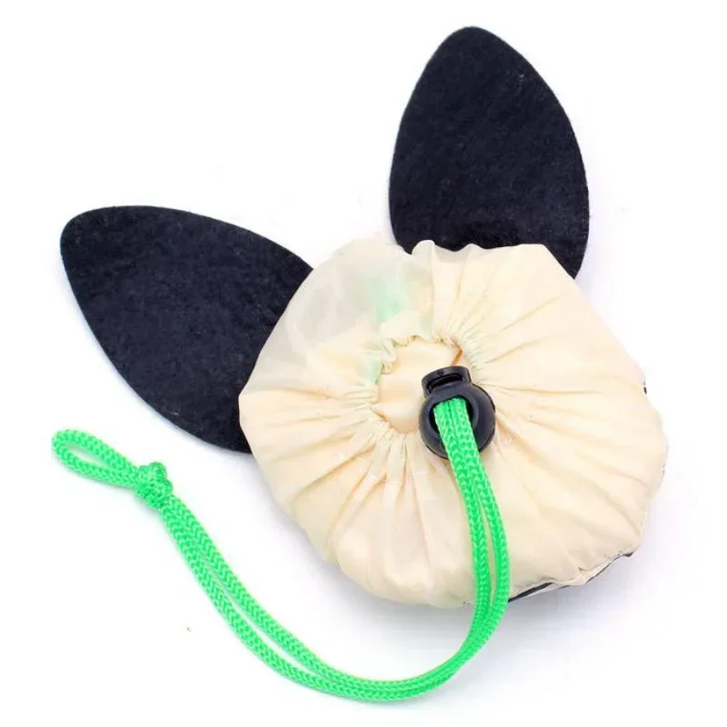 Household Reusable Eco-Friendly Grocery Foldable Shopping Bag Small Cute Lightweight Folding Tote Bag with Handle New Arrival