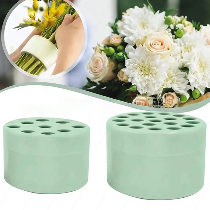 Spiral Flower Stem Stand DIY Vase Spiral Rod Stand Bouquet Flower Art DIY Home Art Decoration