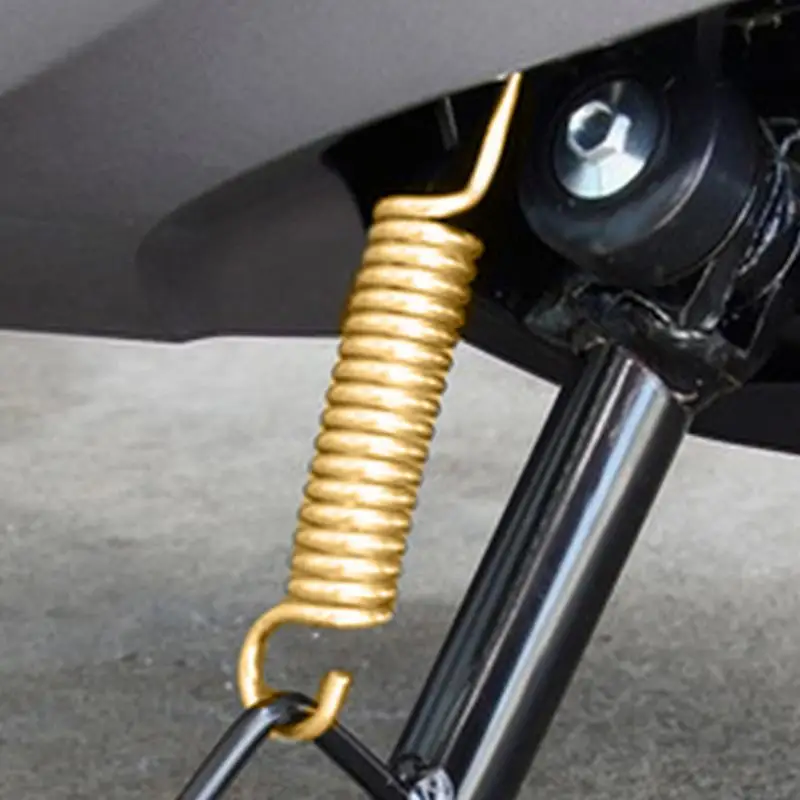 Motorcycle Kickstand Spring Foot Kickstand Spring Metal Pedal Return Spring Practical Stand Spring Replacement For Motorcycle