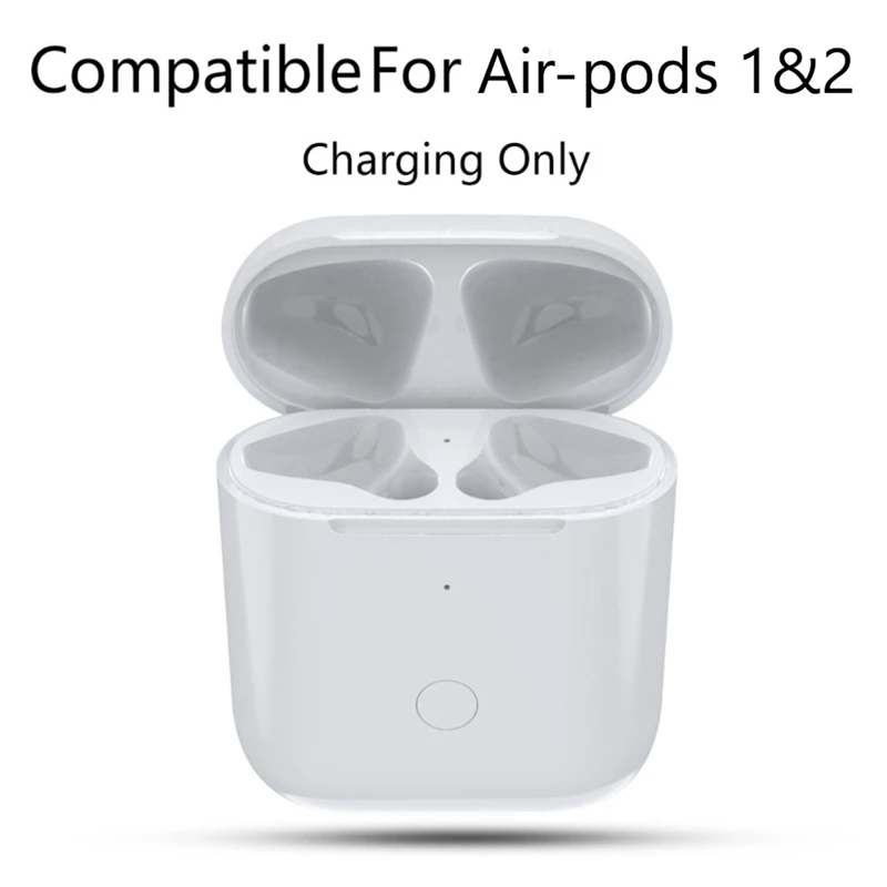 

Replacement Wireless Charging Box Battery Charger Box For 1/2 700Mah Bluetooth Earphone Charger Case With LED Indicator