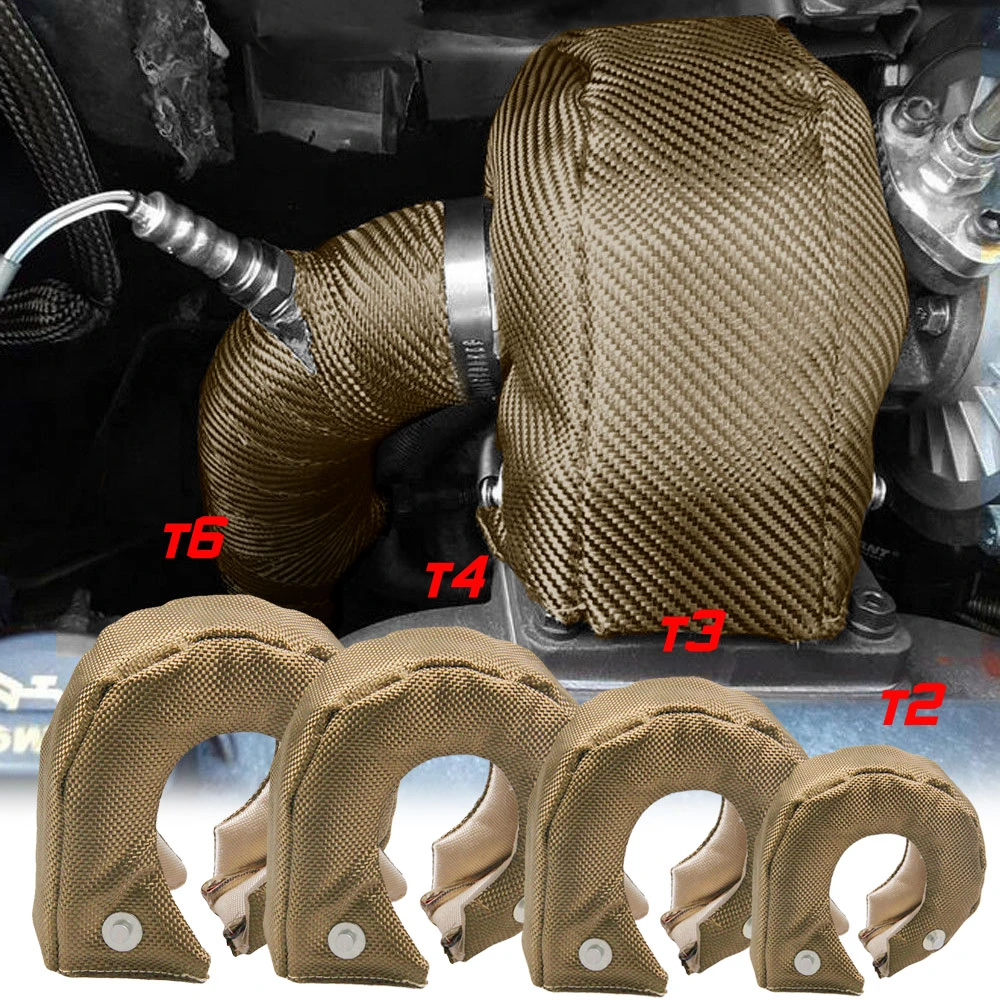 T3 Turbo Blanket Heat Shield - Titanium Fiber Cover For T25 T28 GT30 GT35 Turbo