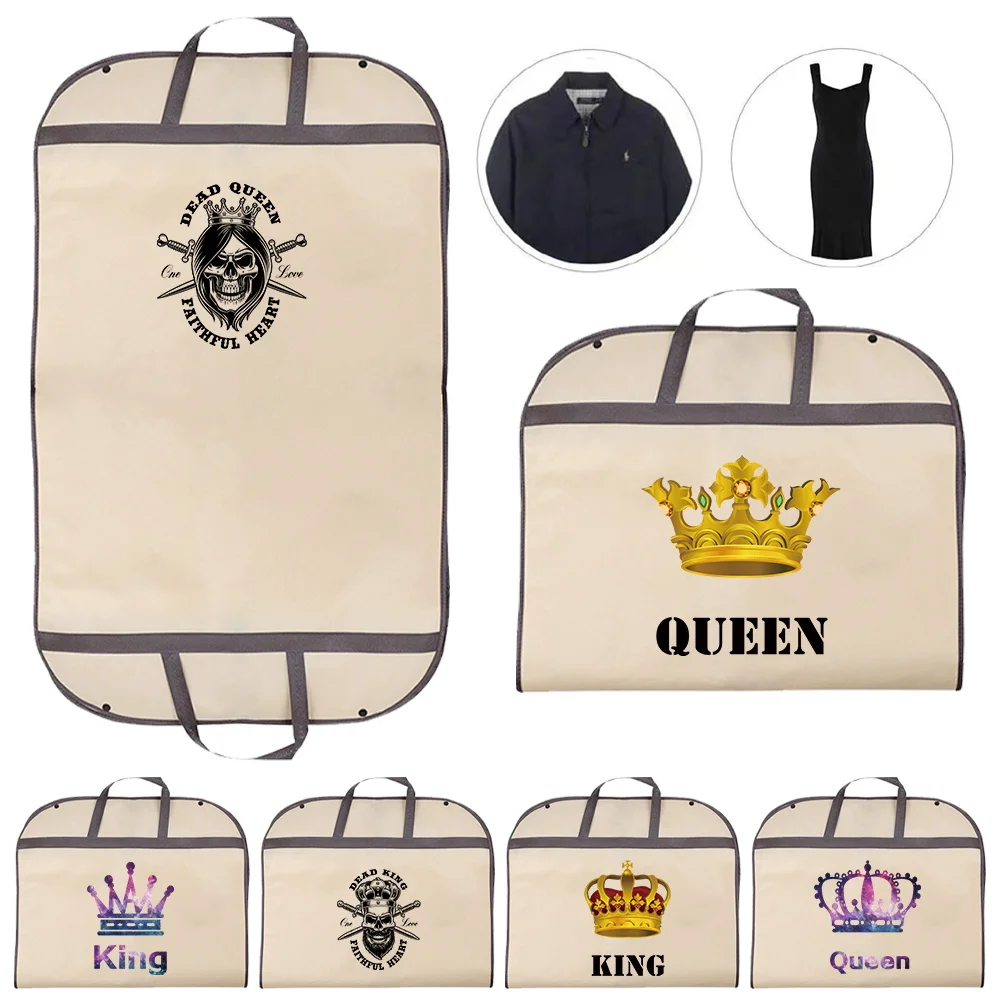 

Clothing Covers Moisture-Proof King Printing Series Garment Bag for Dress Women Wardrobe Hanging