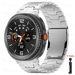 Luxury Titanium Strap - Premium Business Bracelet Band Accessory - Galaxy 8 44mm (Silver)