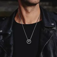 Collier pendentif en argent Sterling 925, magnifique Vintage pour femmes et hommes, chaîne de clavicule à la mode, bijoux de mariage, cadeaux de fête, nouvelle collection 2
