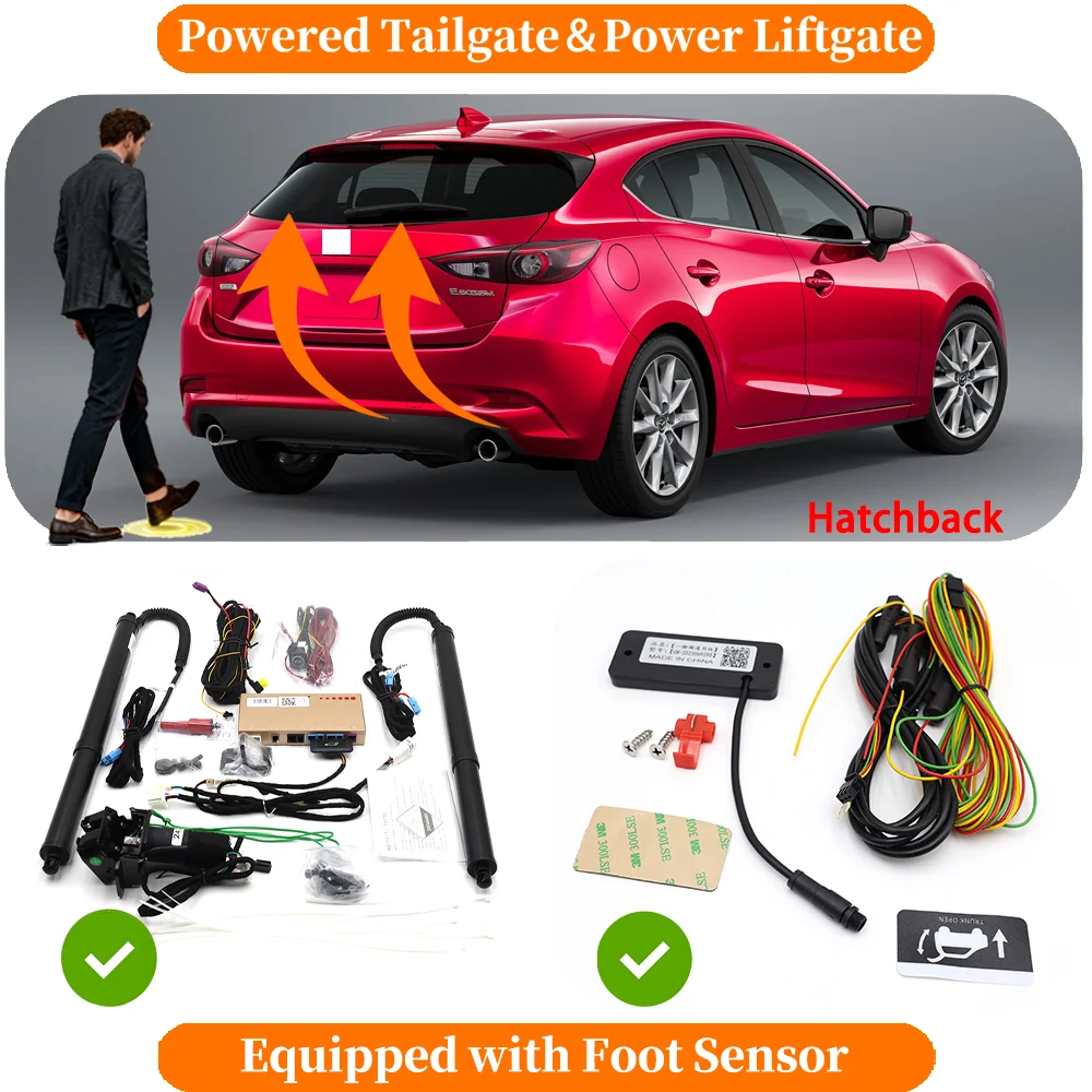 With Foot Hatchback